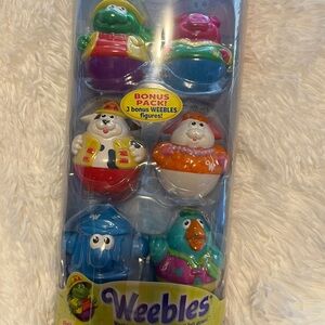 Hasbro Playskool Weebles Colorful Figure Set